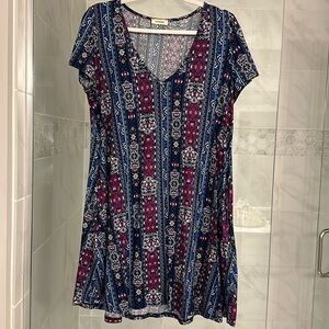 Boutique soft dress with pockets